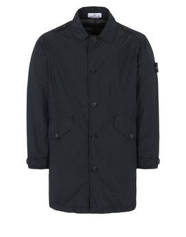 STONE ISLAND 70832 NASLAN LIGHT WATRO Mid-length jacket Man Black