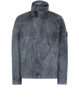 STONE ISLAND 41524 MEMBRANA 3L WITH DUST COLOUR FINISH Jacket Man Black