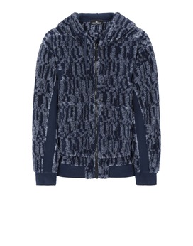 STONE ISLAND SHADOW PROJECT 60307 CONTOUR HOODIE Sweatshirt Man Blue