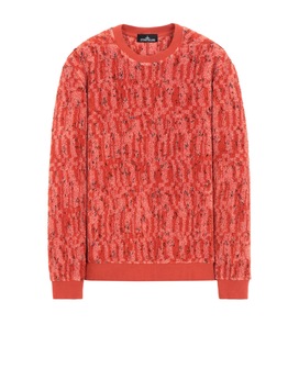 STONE ISLAND SHADOW PROJECT 60507 CREWNECK Sweatshirt Man Rust