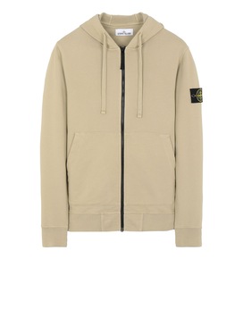 STONE ISLAND 64251 Zip sweatshirt Man Dark Beige
