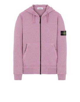STONE ISLAND 64860 T.CO+OLD Sweatshirt Man Pink Quartz