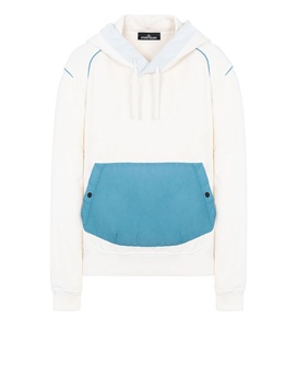 STONE ISLAND SHADOW PROJECT 60208 COMPACT HOODIE SWEATSHIRT Sweatshirt Man Natural White