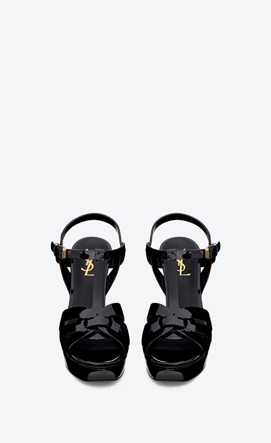 Saint Laurent ‎Tribute Sandal In Patent Leather ‎ | YSL.com