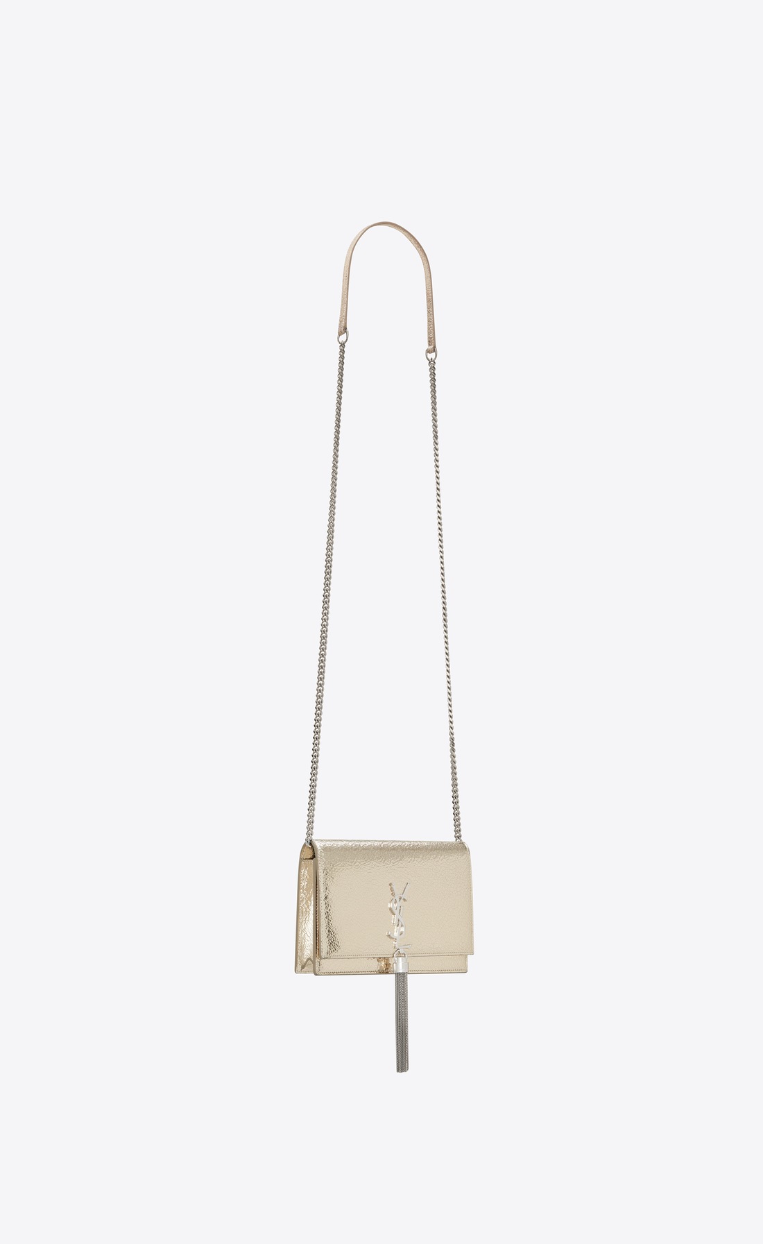 ysl kate tassel wallet on chain