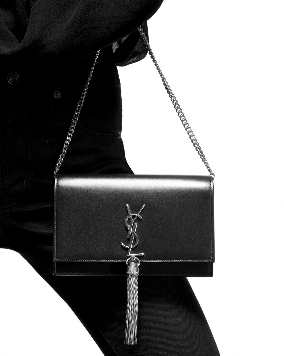 ysl kate tassel wallet on chain