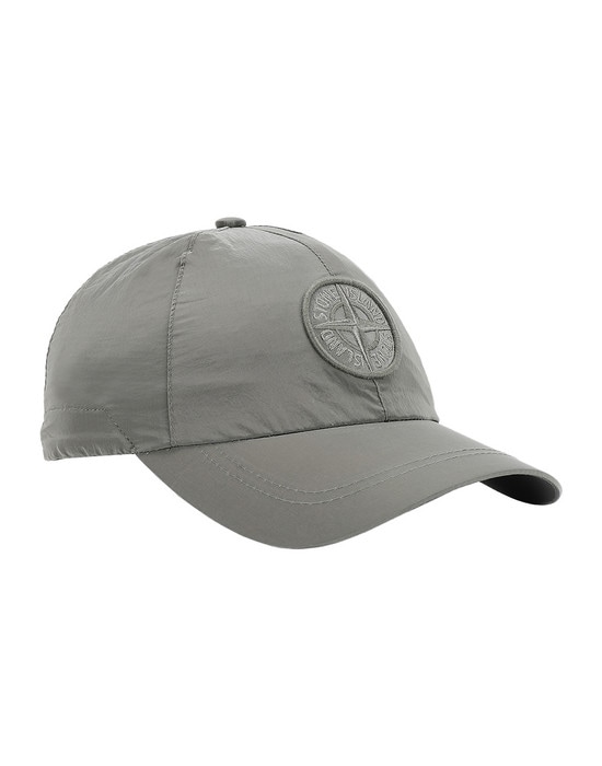 stone island nylon metal cap black