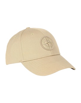 STONE ISLAND 99168 Cap Man Dark Beige