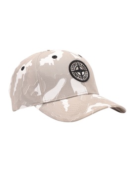 STONE ISLAND JUNIOR 90667 CAMOUFLAGE 帽子 男士 米色