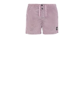 STONE ISLAND B0643 NYLON METAL Swimming trunks Man Pink Quartz