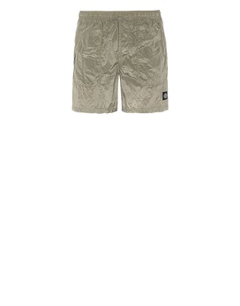 STONE ISLAND B0543 NYLON METAL Swimming trunks Man Dark Beige