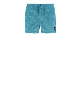STONE ISLAND B0643 NYLON METAL Swimming trunks Man Turquoise