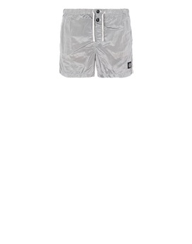 STONE ISLAND B0643 NYLON METAL Swimming trunks Man Dust Grey