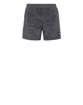 STONE ISLAND B0543 NYLON METAL Swimming trunks Man Blue Grey