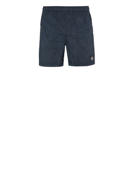 STONE ISLAND B0234 S.I.PA/PL SEERSUCKER-TC Swimming trunks Man Blue