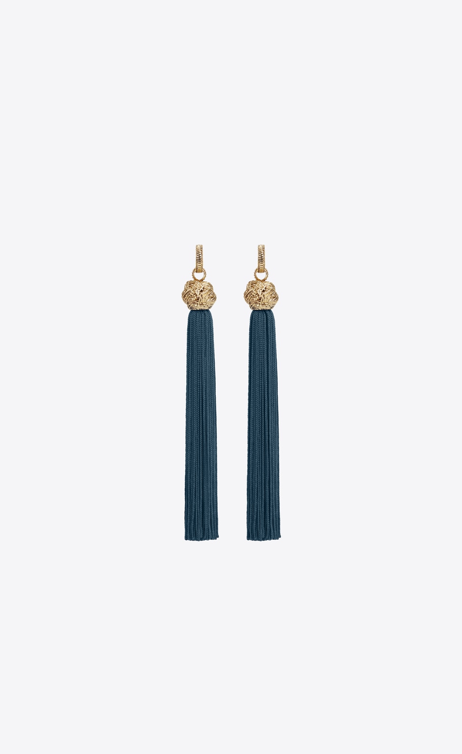 ysl gold tassel